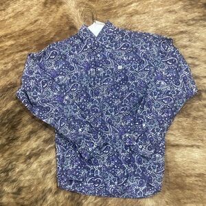 Purple Paisley Cinch